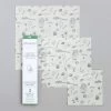 Abeego Reusable Food Wrap Set Of 3 Variety Wraps -Home-Kitchen abeego abeego reusable food wrap set of 3 variety