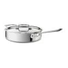 All-Clad Polished D5 5.7 L Saute Pan With Lid