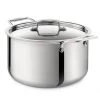 All-Clad Polished D5 7.6 L Stock Pot With Lid 1 All-Clad Polished D5 7.6 L Stock Pot With Lid -Home-Kitchen all clad all clad polished d5 76 l stock pot with