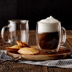 Barista+ Double Wall Cappuccino Cup 250ml, Set Of 2