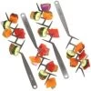 BBQ Croc Zig Zag Skewers - Pack Of 4 -Home-Kitchen bbq croc zig zag skewers pack of 4