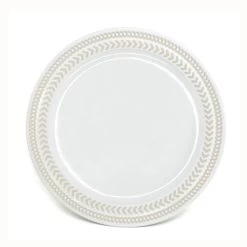 BIA ' Batik' White Dinner Plate