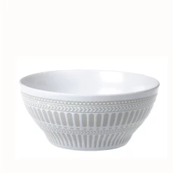 BIA ' Batik' White Serving Bowl