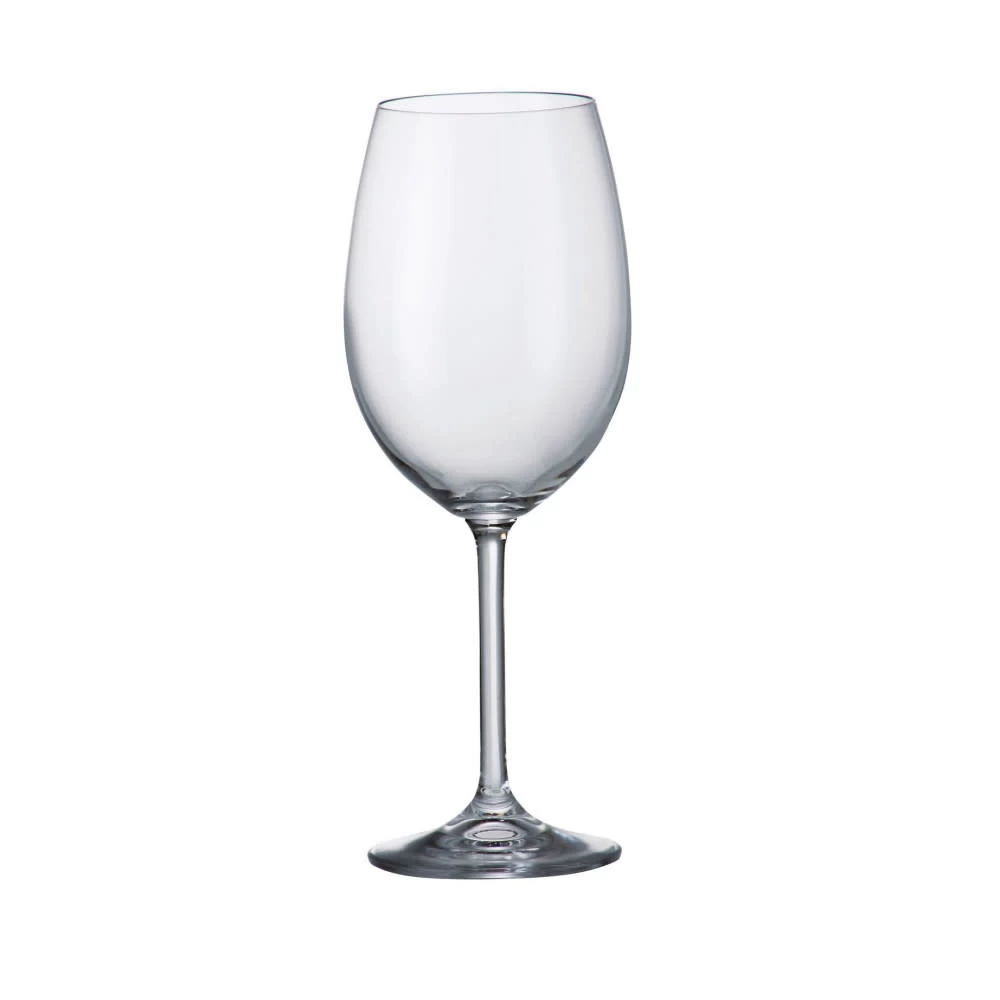 Crystalite Bohemia Stemmed Wine Glass "Colibri" 450 Ml, Set Of 6 3 Crystalite Bohemia Stemmed Wine Glass "Colibri" 450 Ml, Set Of 6