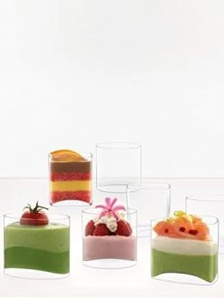 Bormioli Michelangelo Single Oval Serve (Set Of 6), 5 Oz -Home-Kitchen bormioli michelangelo single oval serve set of 6 5 2