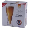Brilliant Double Double Glass Beer/Pilsner Set Of 2 -Home-Kitchen brilliant brilliant double double glass beer pilsn