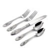 Brilliant Duchesse Contrast Finish 18/10 Stainless Steel 20 Piece Flatware Set -Home-Kitchen brilliant brilliant duchesse contrast finish 18 10