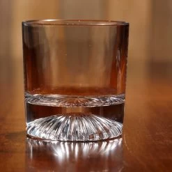 Brilliant Globe On The Rocks Pyramide Old Fashion Whiskey Glass, 250 Ml Set Of 4 -Home-Kitchen brilliant brilliant globe on the rocks pyramide ol 2