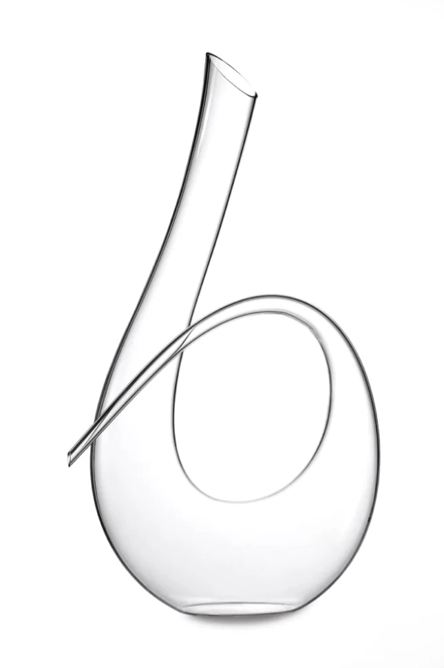 Brilliant Toulouse Twisted Horn Wine Decanter, 1L 3 Brilliant Toulouse Twisted Horn Wine Decanter, 1L