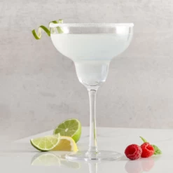 Brilliant Set Of 2 Margarita Coupe Glasses - 400 Ml -Home-Kitchen brilliant set of 2 margarita coupe glasses 400 ml 3