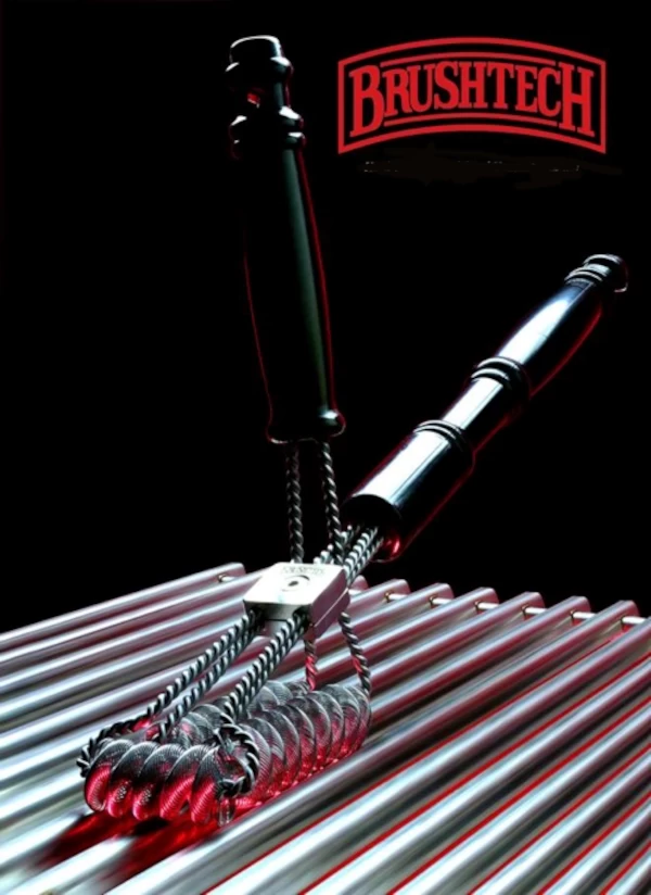 Brushtech Tactical BBQ Brush With Downward Assist - Large Diameter Springs 4 Brushtech Tactical BBQ Brush With Downward Assist - Large Diameter Springs - Image 2