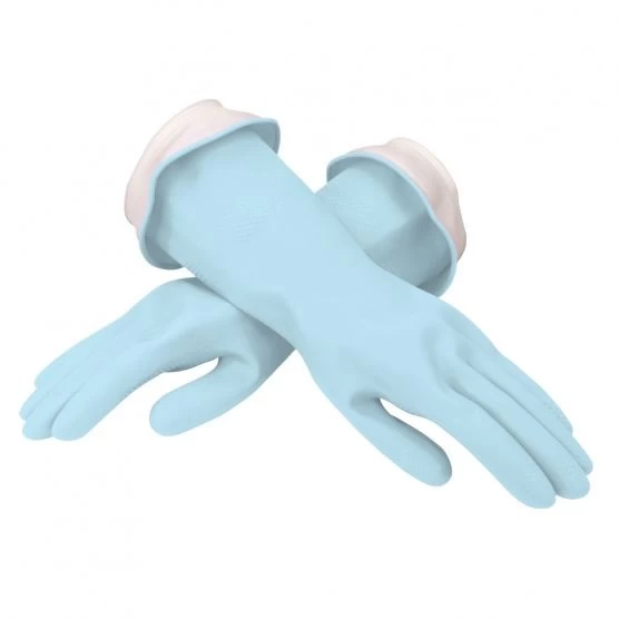Casabella Aqua Waterblock Latex Gloves, Large 4 Casabella Aqua Waterblock Latex Gloves, Large - Image 2