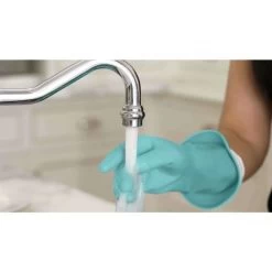 Casabella Aqua Waterblock Latex Gloves, Large 11 Casabella Aqua Waterblock Latex Gloves, Large -Home-Kitchen casabella casabella aqua waterblock latex gloves l 3