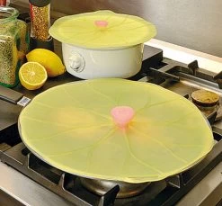 Charles Viancin Silicone Lily Pad Lid 33 Cm -Home-Kitchen charles viancin silicone lily pad lid 33 cm 2
