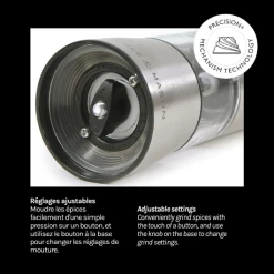 Cole & Mason Hampstead 8.5" Electric Salt Grinder With LED Light 9 Cole & Mason Hampstead 8.5" Electric Salt Grinder With LED Light -Home-Kitchen cole mason cole mason hampstead 85 electric salt g 1