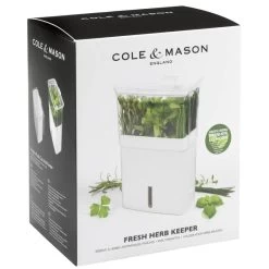 Cole & Mason Large Fresh Cut Herb Keeper -Home-Kitchen cole mason large fresh cut herb keeper 4
