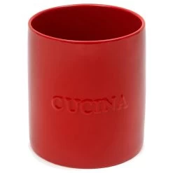 Cucina Utensil Holder Red