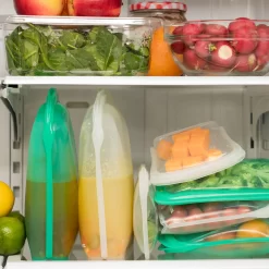 Cuisipro Reusable Transparent Silicone Bag, 2L -Home-Kitchen cuisipro cuisipro reusable transparent silicone ba 6