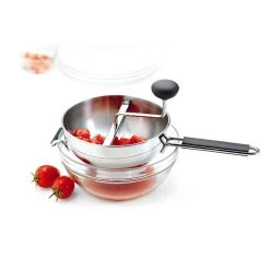 Cuisipro Stainless Steel Deluxe Food Mill With 3 Blades