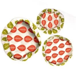 Danesco Reversible Cotton Bowl Covers 3 Danesco Reversible Cotton Bowl Covers