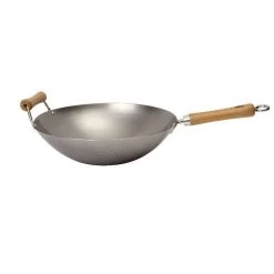 Dexam Professional Carbon Steel Wok