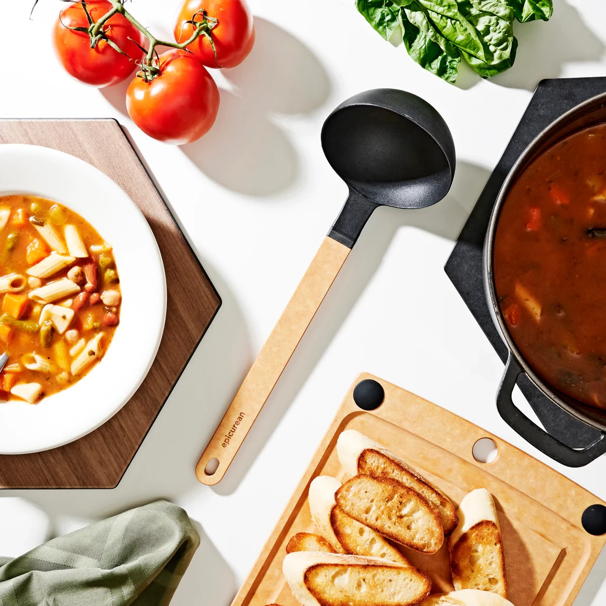 Epicurean Gourmet Series Ladle 3 Epicurean Gourmet Series Ladle