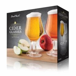 Final Touch Hard Cider Glasses -Home-Kitchen final touch final touch hard cider glasses 3