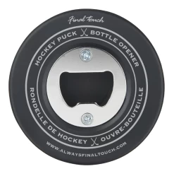 Final Touch Hockey Puck Bottle Opener