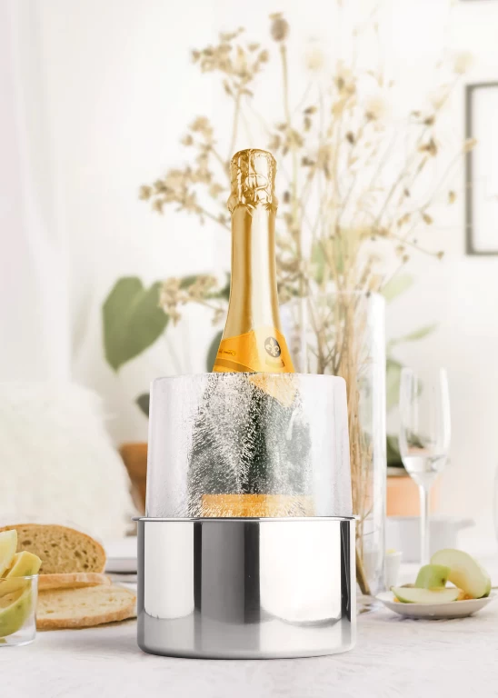 Final Touch Stainless Steel Ice Bottle Chiller 4 Final Touch Stainless Steel Ice Bottle Chiller - Image 2