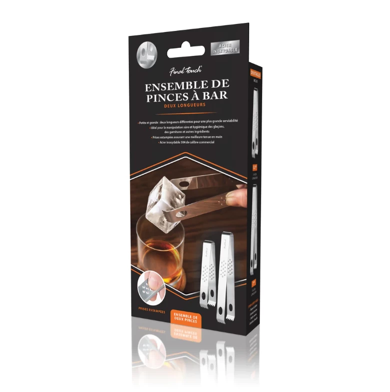 Final Touch Stainless Steel Tongs, Set Of 2 7 Final Touch Stainless Steel Tongs, Set Of 2 - Image 5