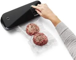 FoodSaver Black Compact Food Sealer VS1197 -Home-Kitchen foodsaver foodsaver black compact food sealer vs11 3
