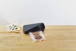 FoodSaver Black Compact Food Sealer VS1197 -Home-Kitchen foodsaver foodsaver black compact food sealer vs11 4