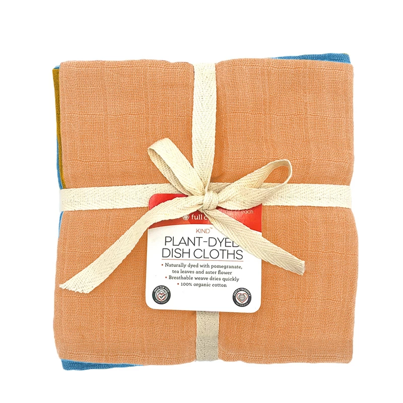 Full Circle ''Kind'' Plant-Dyed Dish Cloths 5 Full Circle ''Kind'' Plant-Dyed Dish Cloths - Image 3