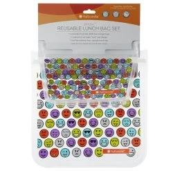 Full Circle ZIPTUCK™ Reusable Lunch Bag Set -Home-Kitchen full circle ziptuck reusable lunch bag set 1