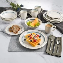 Gibson Elite "Lawson" 16 Pcs Stoneware Diner Set -Home-Kitchen gibson elite lawson 16 pcs stoneware diner set 4