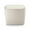 Guzzini "Bio Wasty" Milk White Food Waste Caddy -Home-Kitchen guzzini guzzini bio wasty milk white food waste ca