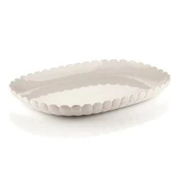 Guzzini Medium Serving Tray Milk White - 32 Cm -Home-Kitchen guzzini guzzini medium serving tray milk white 32 4