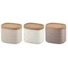 Guzzini Set Of 3 "Tierra" Storage Boxes 500ml