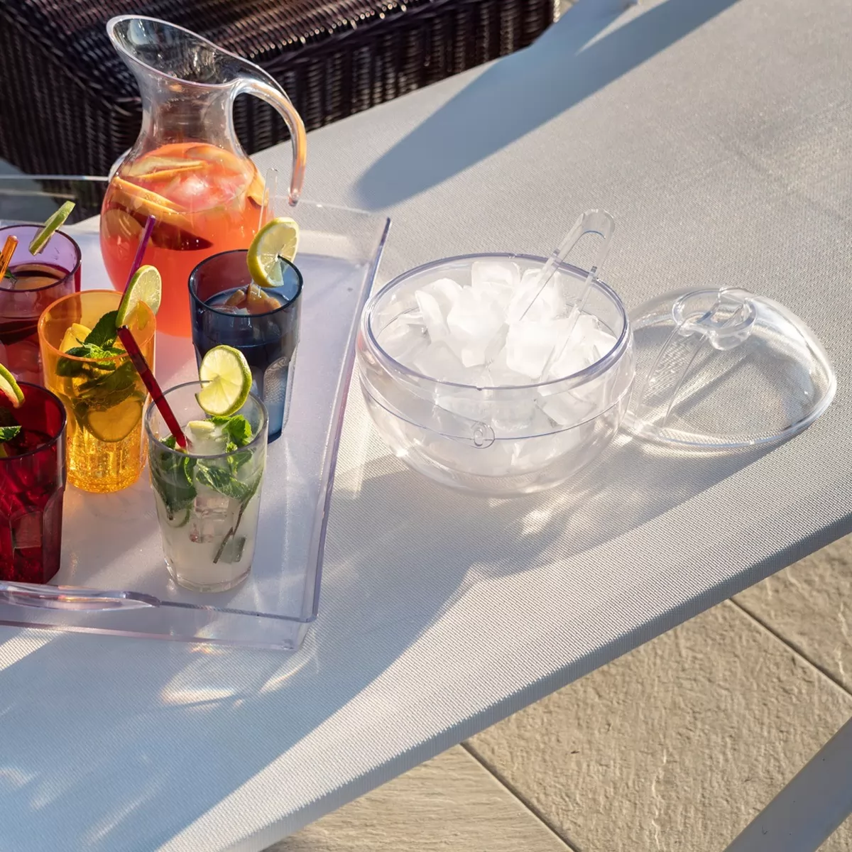 Guzzini 'Stella' Ice Bucket With Tongs 6 Guzzini 'Stella' Ice Bucket With Tongs - Image 4