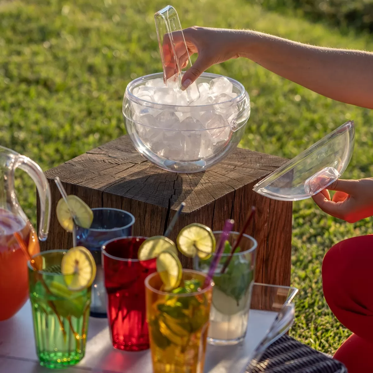 Guzzini 'Stella' Ice Bucket With Tongs 8 Guzzini 'Stella' Ice Bucket With Tongs - Image 6