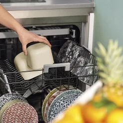 Guzzini STORE&MORE - Shallow Airtight Fridge/freezer/microwave Containers, L, Clay -Home-Kitchen guzzini guzzini store more shallow airtight fridge 14