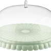 Guzzini Tiffany Small Cake Serving Set - Green -Home-Kitchen guzzini guzzini tiffany small cake serving set gre