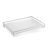 Guzzini Transparent "Essence" Tray - Large -Home-Kitchen guzzini guzzini transparent essence tray large