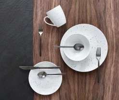 H2K 16pc Speckle Dinnerware Set