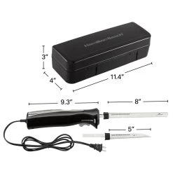 Hamilton Beach Electric Knife Set With Storage Case -Home-Kitchen hamilton beach hamilton beach electric knife set w 2
