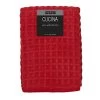 CUCINA JUMBO WAFFLE KITCHEN TOWELS, RED, SET OF 2 -Home-Kitchen harman cucina jumbo waffle kitchen towels red set