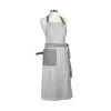 Harman Chambray Stripe Grey Apron -Home-Kitchen harman harman chambray stripe grey apron