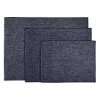 Harman ''Well Kept'' Heathered Drying Mats Navy Set Of 3 -Home-Kitchen harman harman well kept heathered drying mats navy