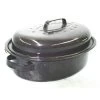 Henle Pro Oval Enamel Roaster 1 Henle Pro Oval Enamel Roaster -Home-Kitchen henle pro oval enamel roaster