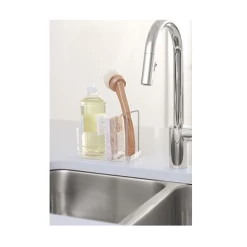 IDesign Ariel Kitchen Plastic Sink Caddy 5 IDesign Ariel Kitchen Plastic Sink Caddy -Home-Kitchen idesign idesign ariel kitchen plastic sink caddy 1